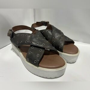 ROAN Hali Leather Sandals
